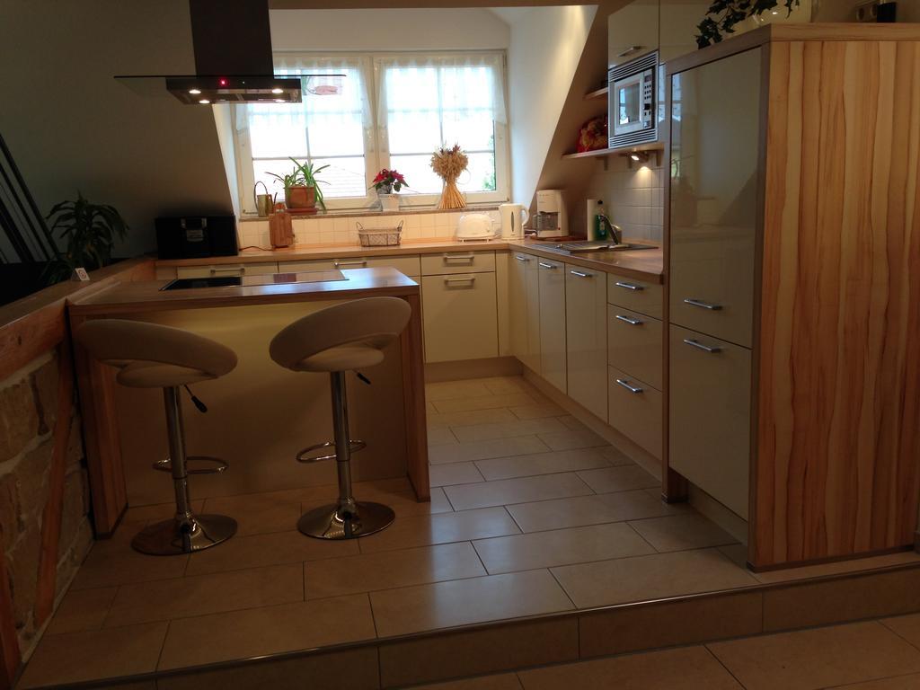 Ferienwohnung Am Eichenberg 布兰肯堡 外观 照片